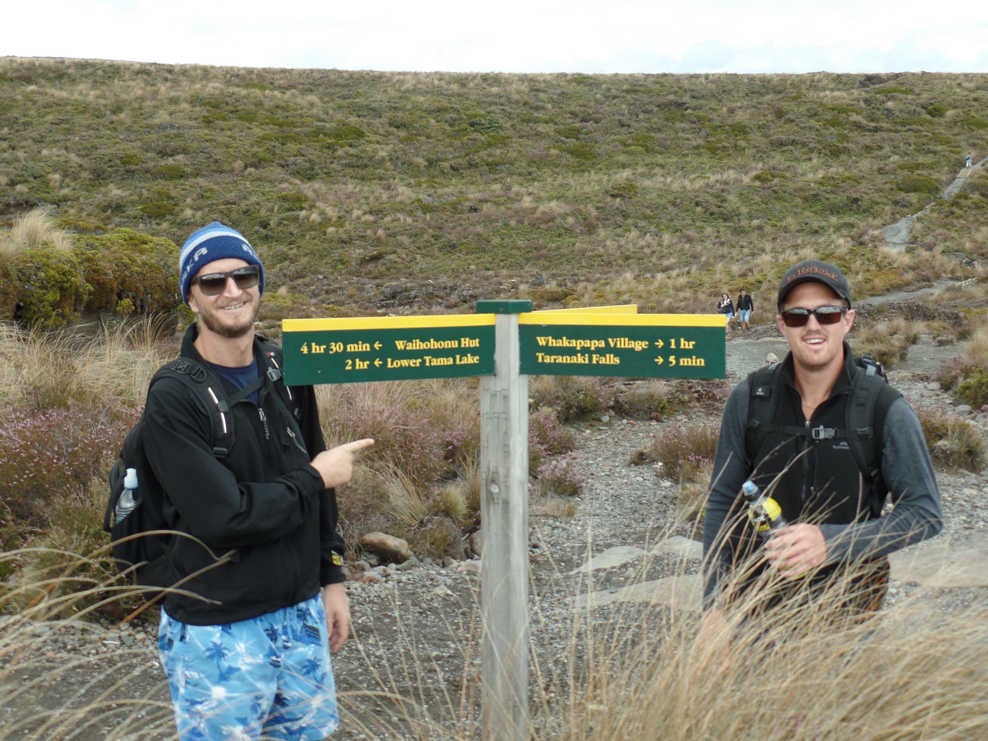 3 day tramp Tongariro National Park
