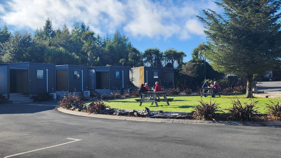 Plateau Lodge studio pod, view